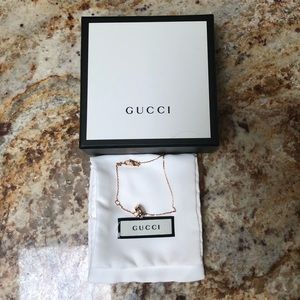 18K Gucci Rose Gold Necklace